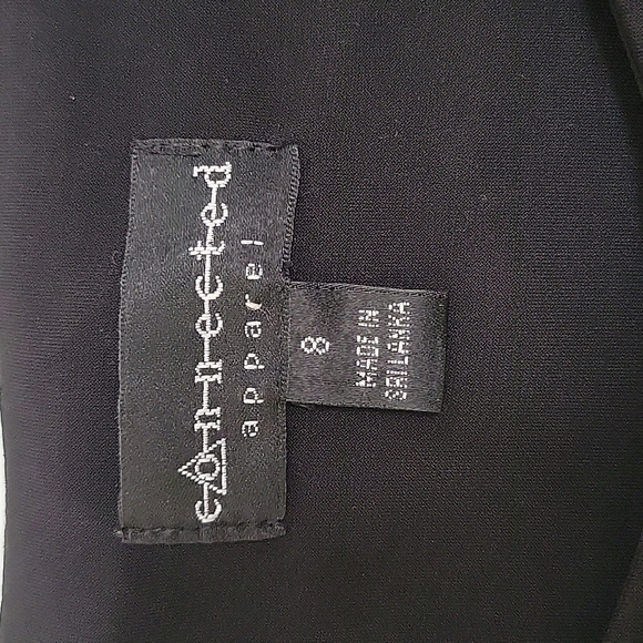 Little Black Dress size 8 Connected Apparel LBD - Picture 3 of 5